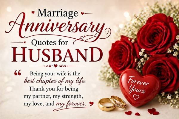Marriage Anniversary Quotes for Husband